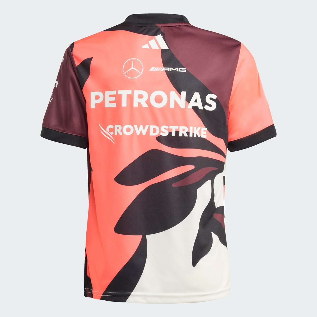 Maillot De Pilote Mercedes - Amg Petronas Formula One Team Summer Pack Enfants aurora ruby / turbo / off white, adidas Performance