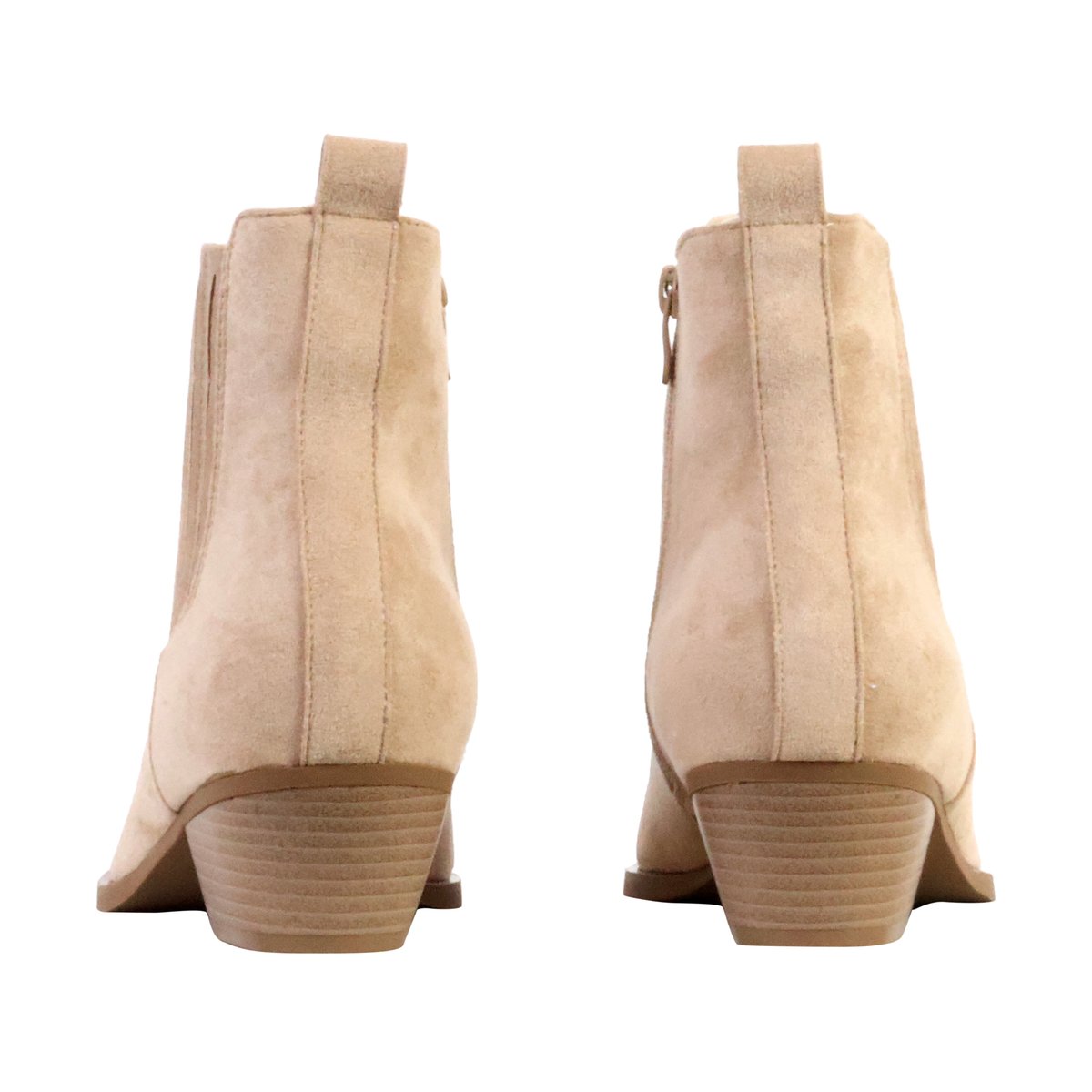 Bottines à Zip Lbs beige, ENZA NUCCI