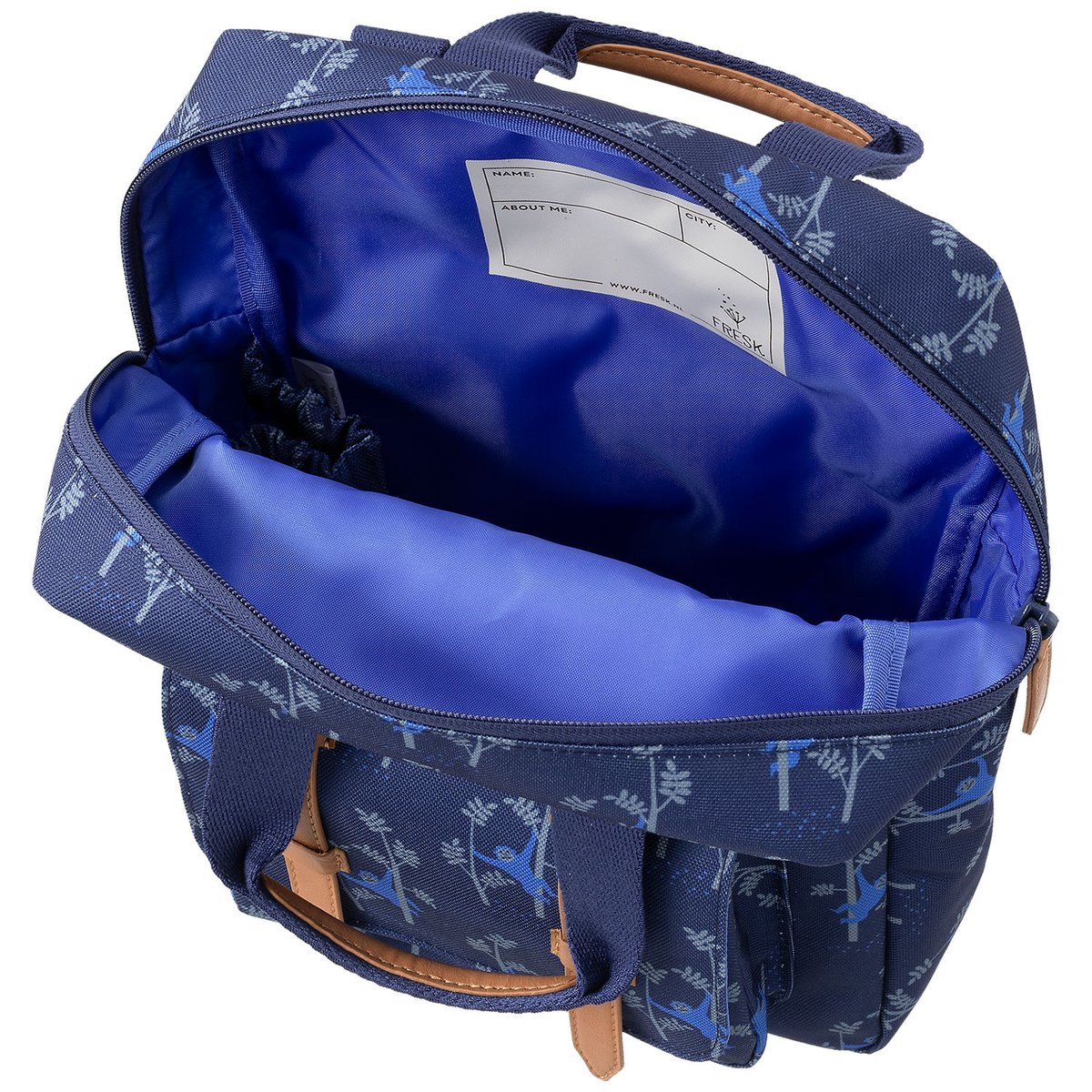 Sac à dos bébé bleu, FRESK