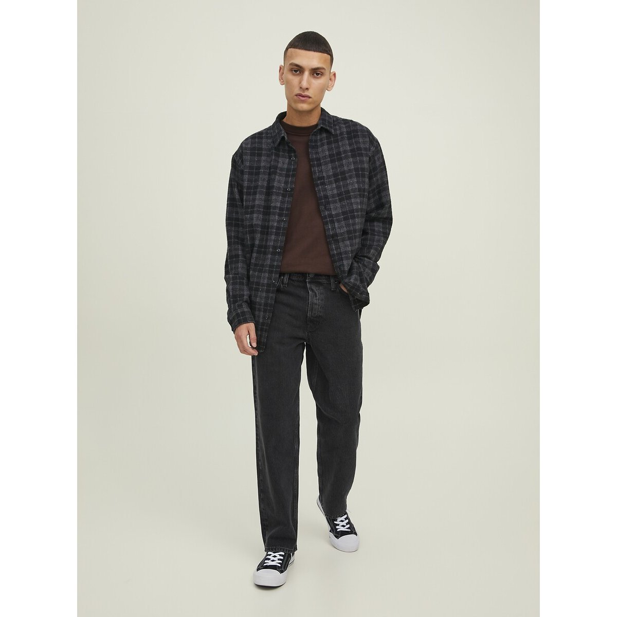 Jean droit, EDDIE denim black, JACK & JONES