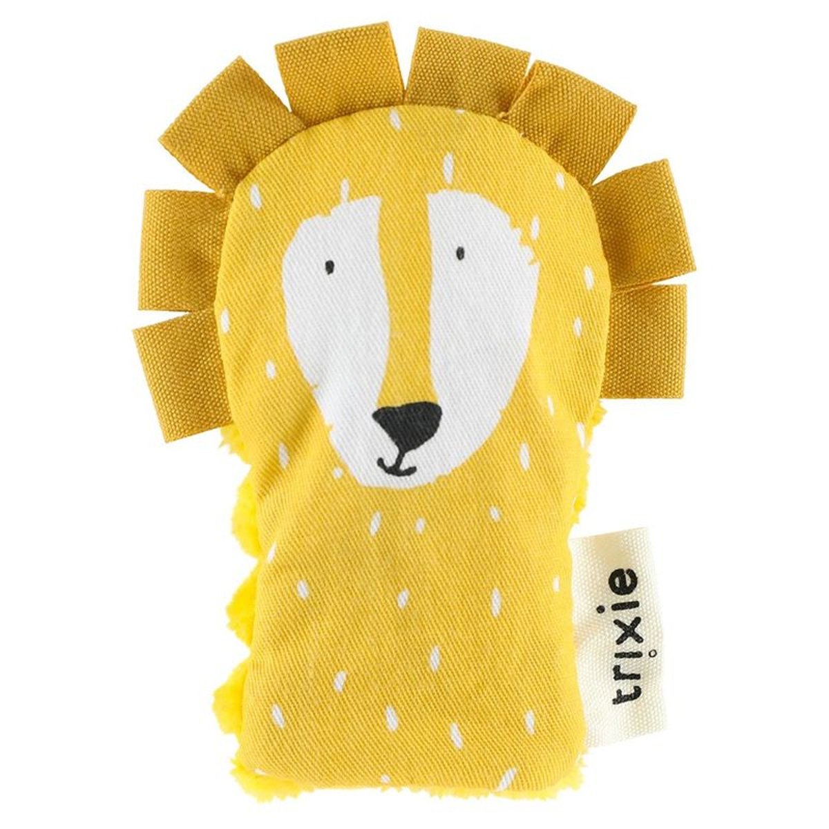 Marionnette a doigt Monsieur lion couleur unique, TRIXIE BABY