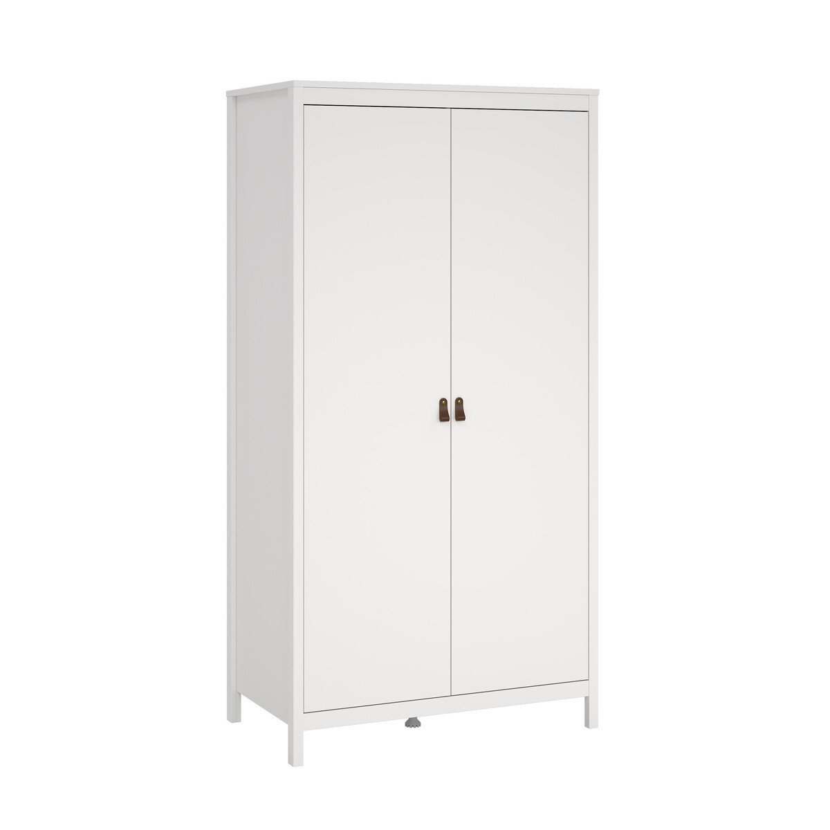 Armoire 2 portes - BARCELONE blanc, CALICOSY