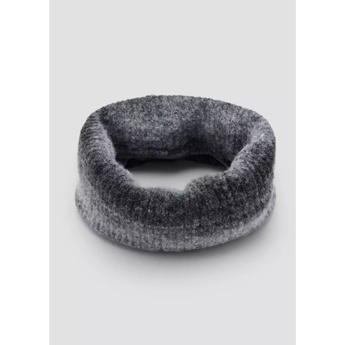 Écharpe en maille dégradée gris, MANGO KIDS