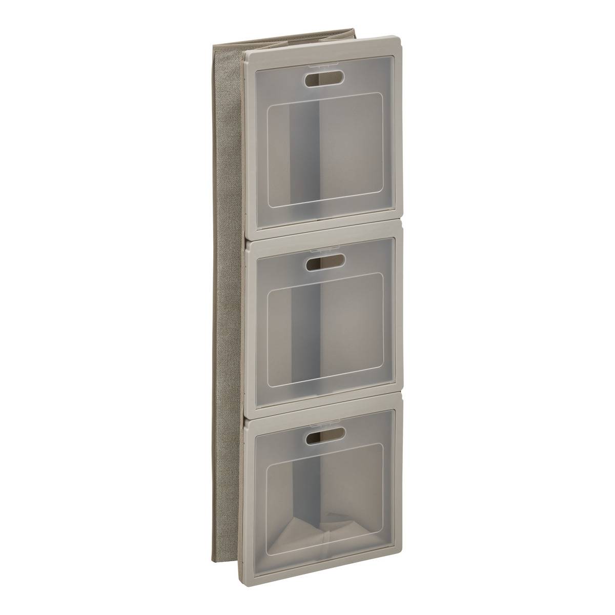 Rangement rectangulaire pliable CUBE'N DOOR beige, 5FIVE SIMPLY SMART