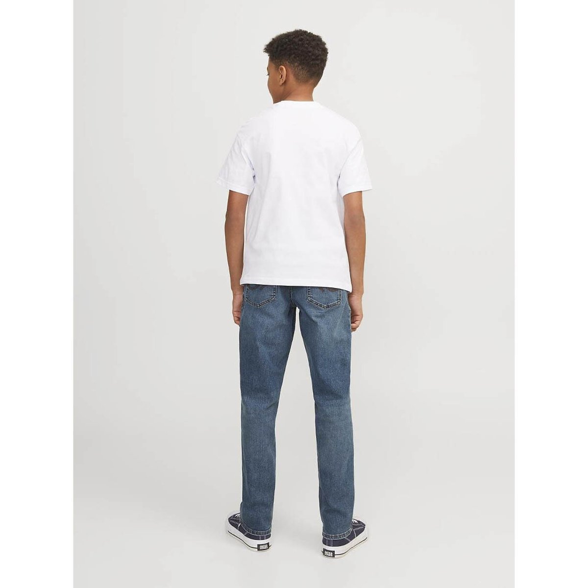 Jean droit bleu denim, JACK & JONES JUNIOR
