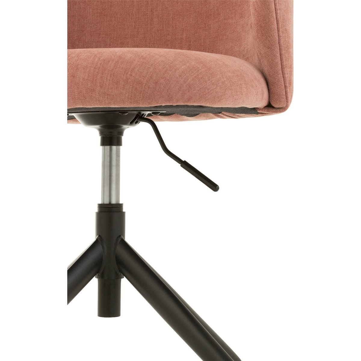 Chaise design pivotante en bois rose clair doux, RECOLLECTION