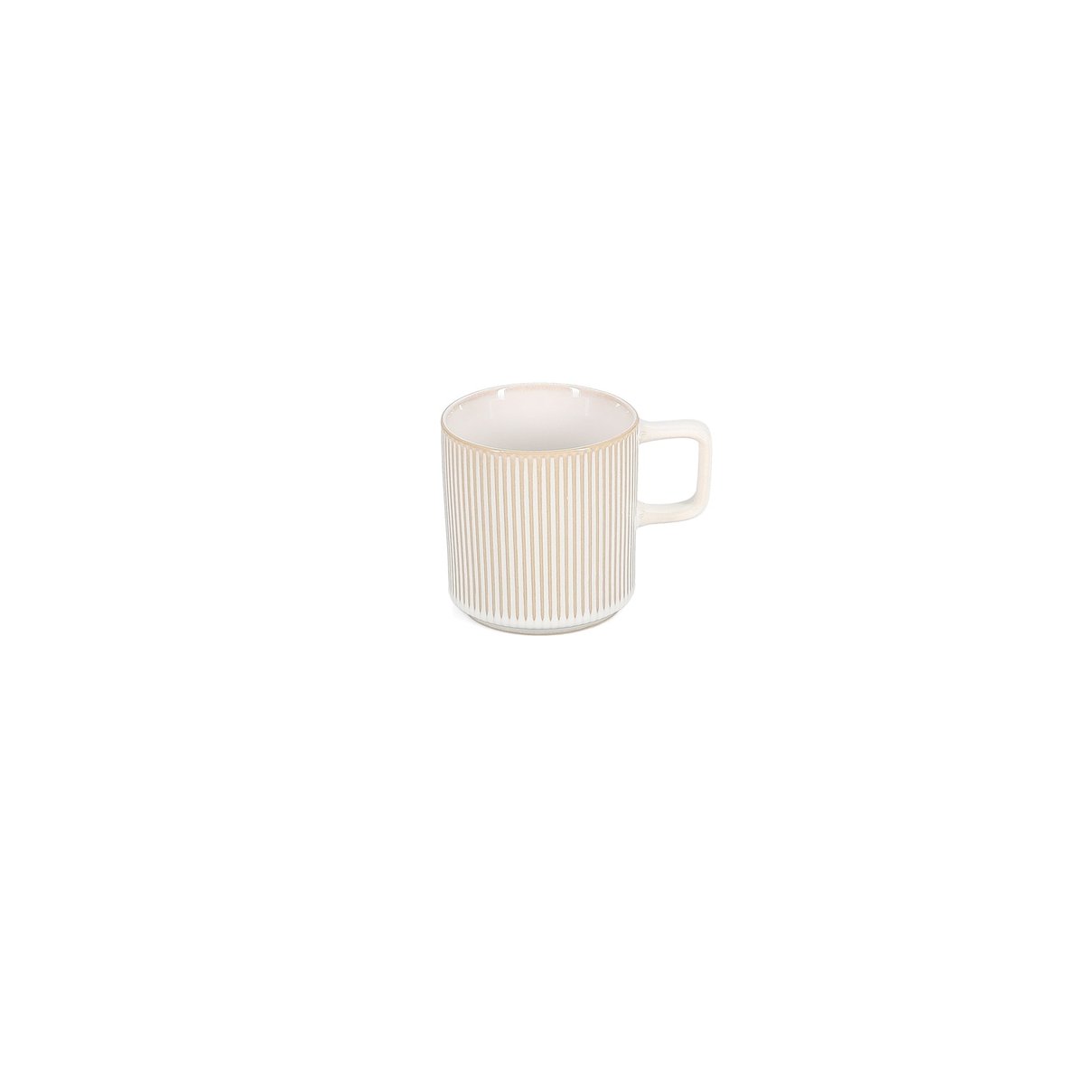 Lot de 4 tasses SILVA beige, SALT & PEPPER