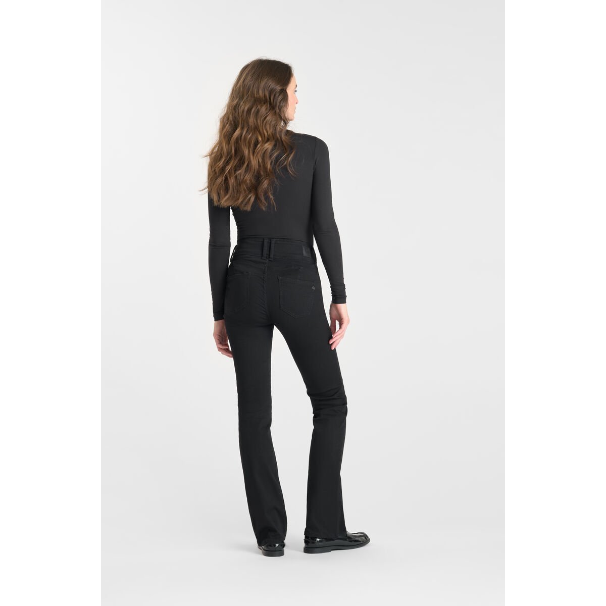 Jeans bootcut ULTRABOO, longueur 34 black, LE TEMPS DES CERISES