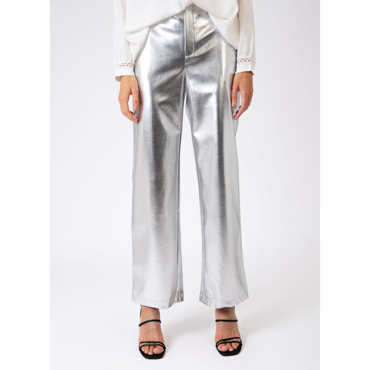 Pantalon PITTY argent, AN'GE