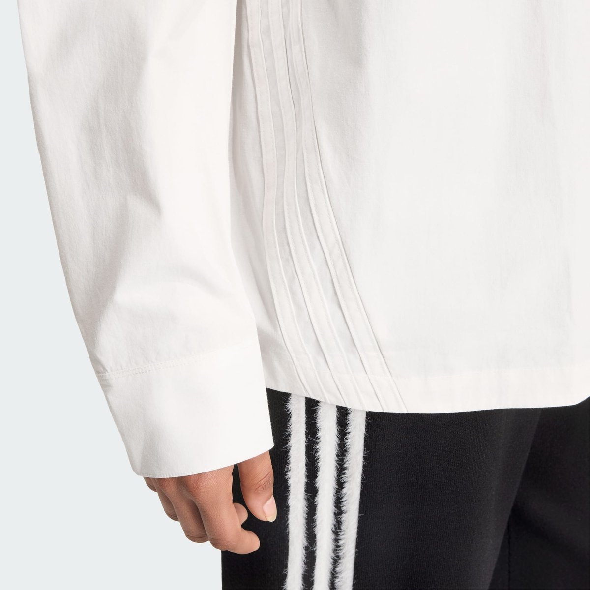 Chemise 3 Bandes Chemise 3 Bandes cloud white / cloud white, adidas Originals