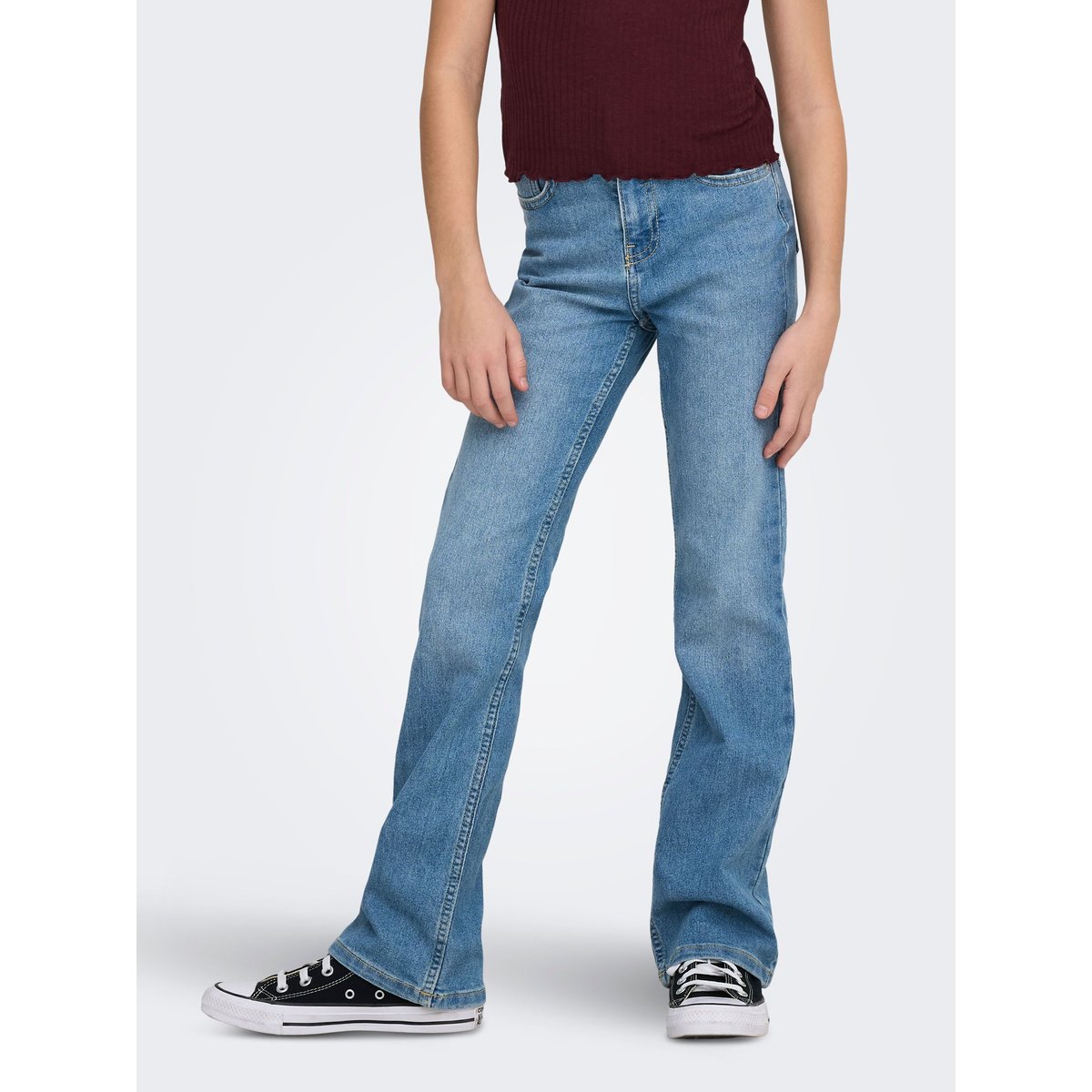 Jean Flared light blue denim, KIDS ONLY