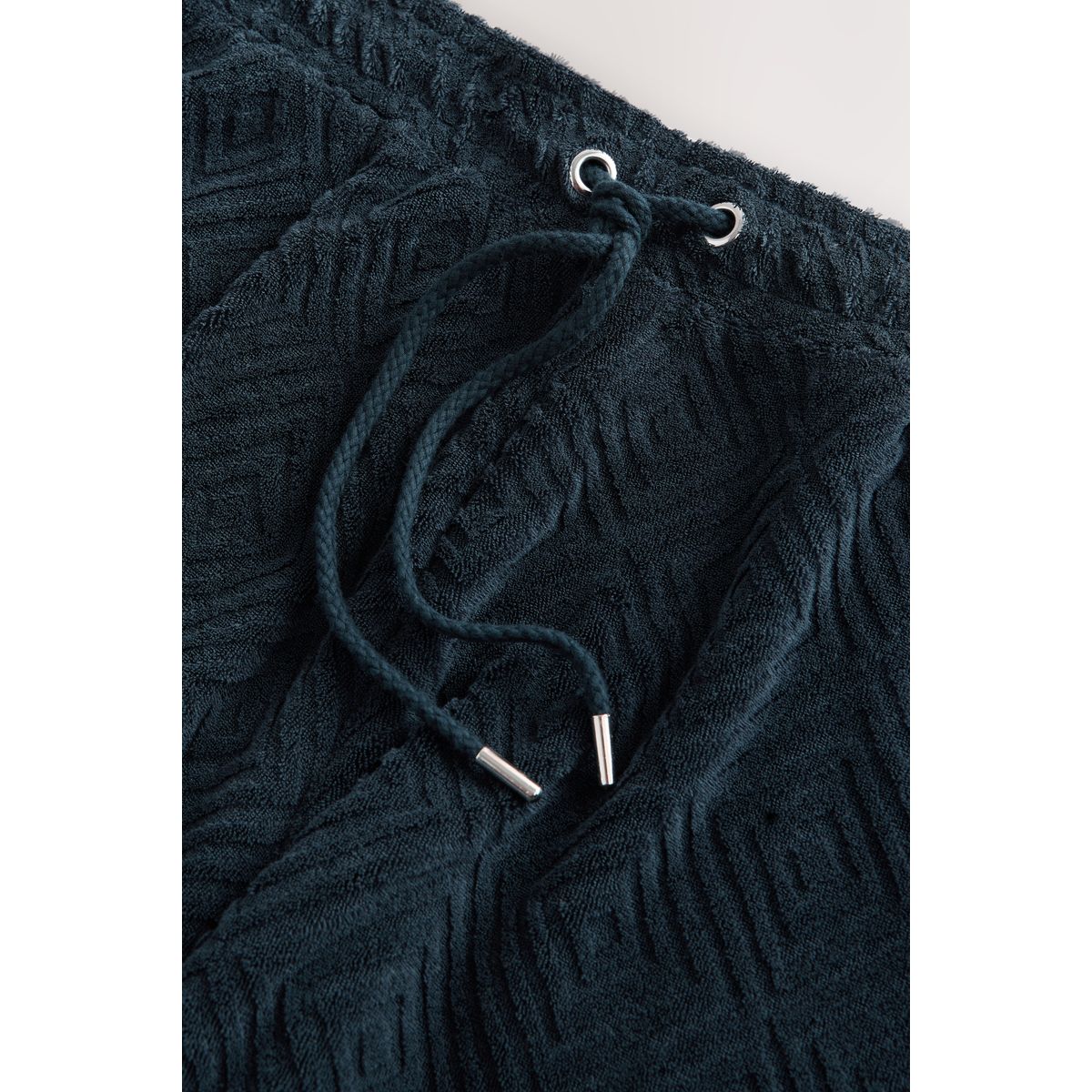Short en tissu éponge à motif bleu marine, NEXT