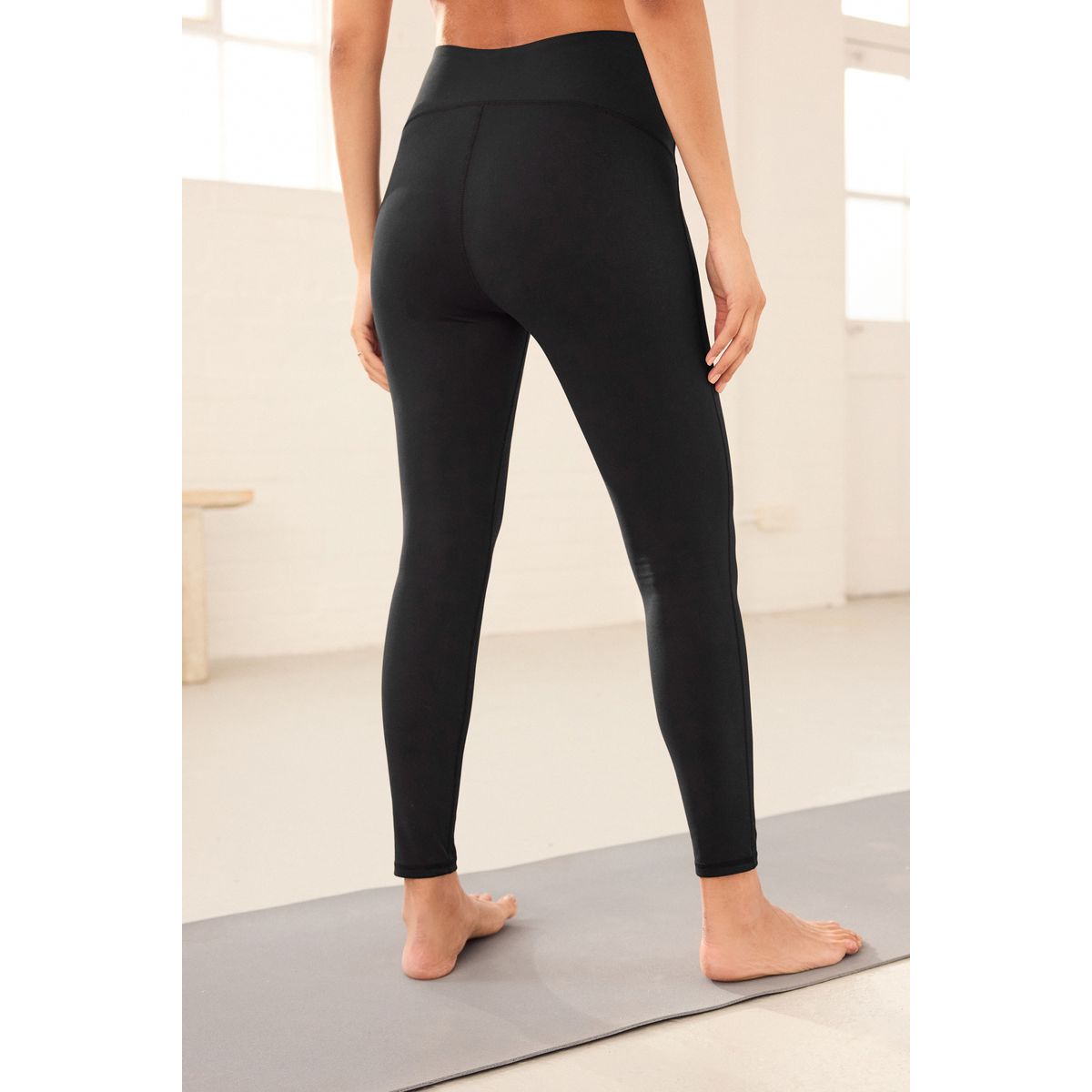 Legging style sport de grossesse noir, NEXT
