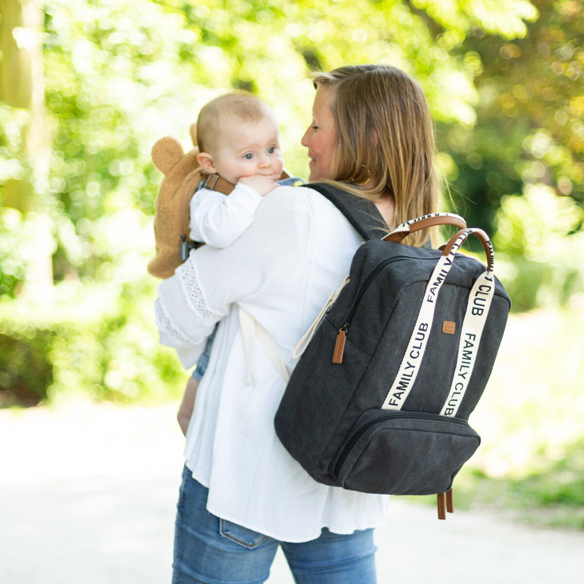 Sac à dos Family club Signature CWBPSCBL noir, CHILDHOME