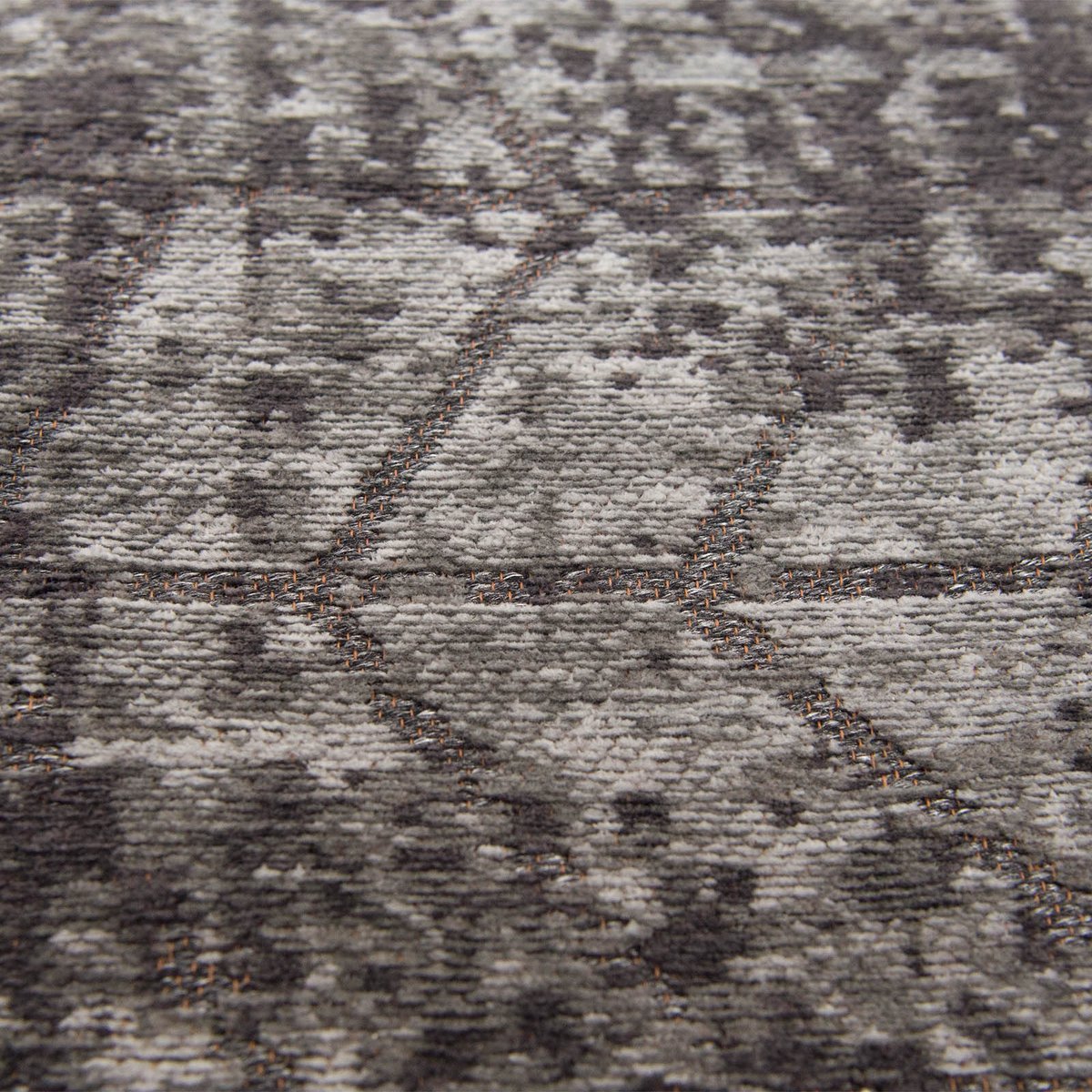 Tapis intérieur/extérieur tissé plat BRONX noir, NOVATREND