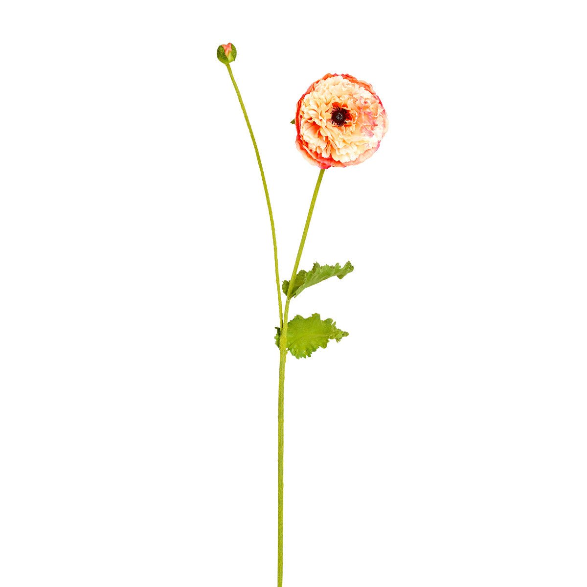 Tige de coquelicot artificielle H75 rose, SIA DECO
