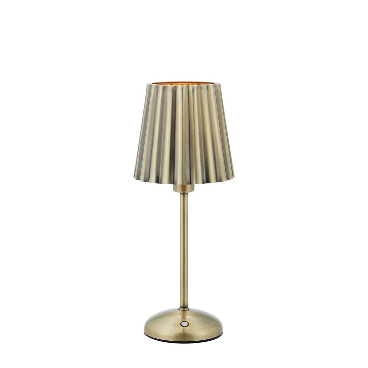 Lampe de table rechargeable en métal CELIA or, MARKSLOJD