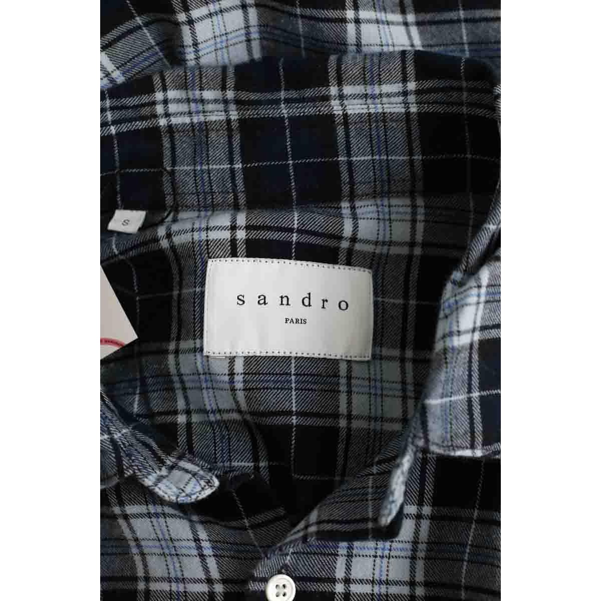Chemise - Très Bon État bleu, SANDRO