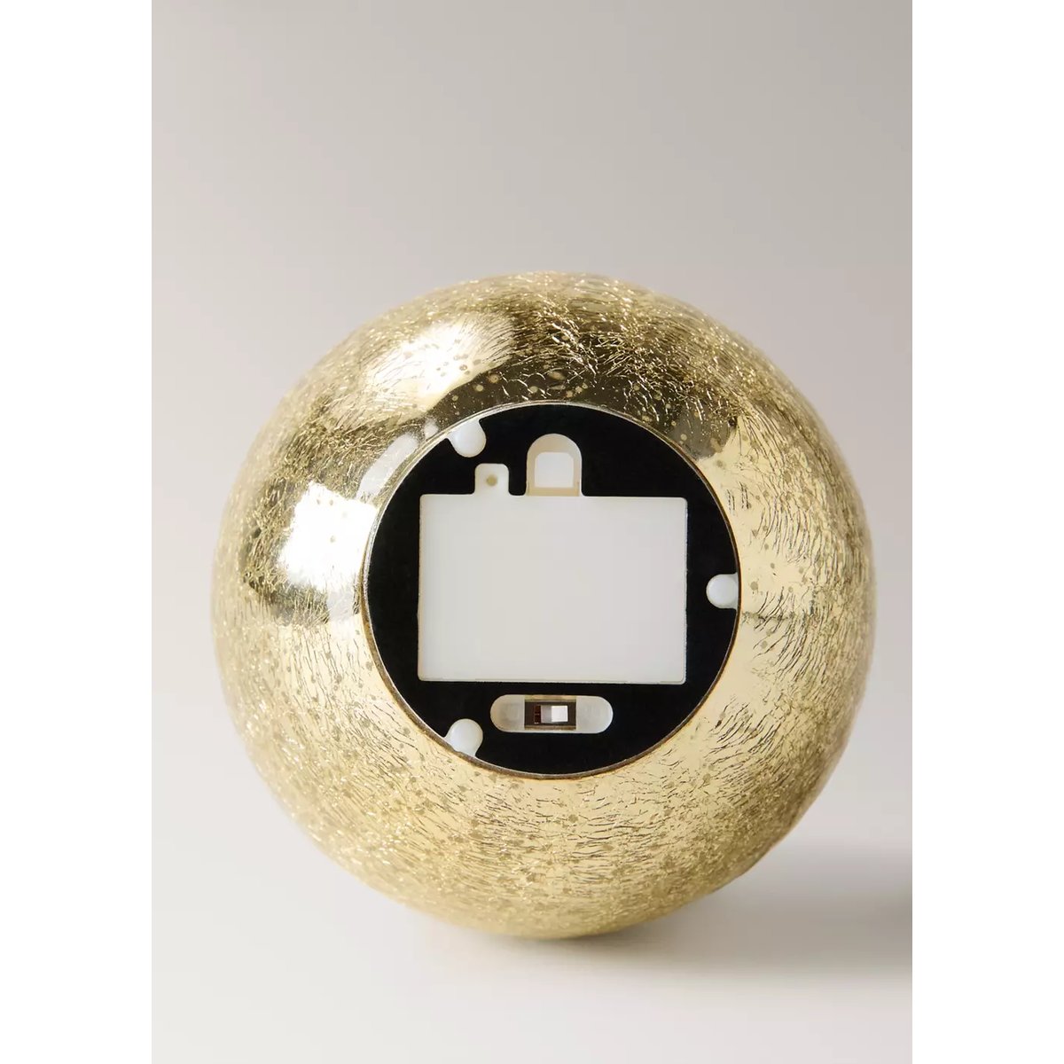 Petite boule lumineuse en verre or, MANGO HOME