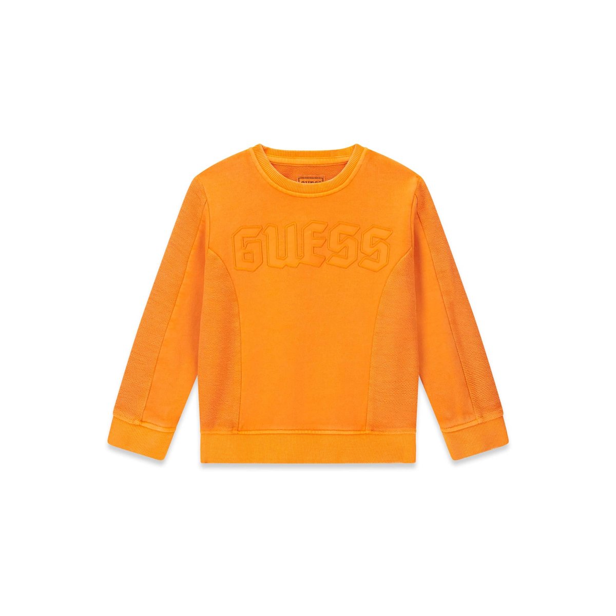 Sweat-Shirt Brodé orange, GUESS KIDS