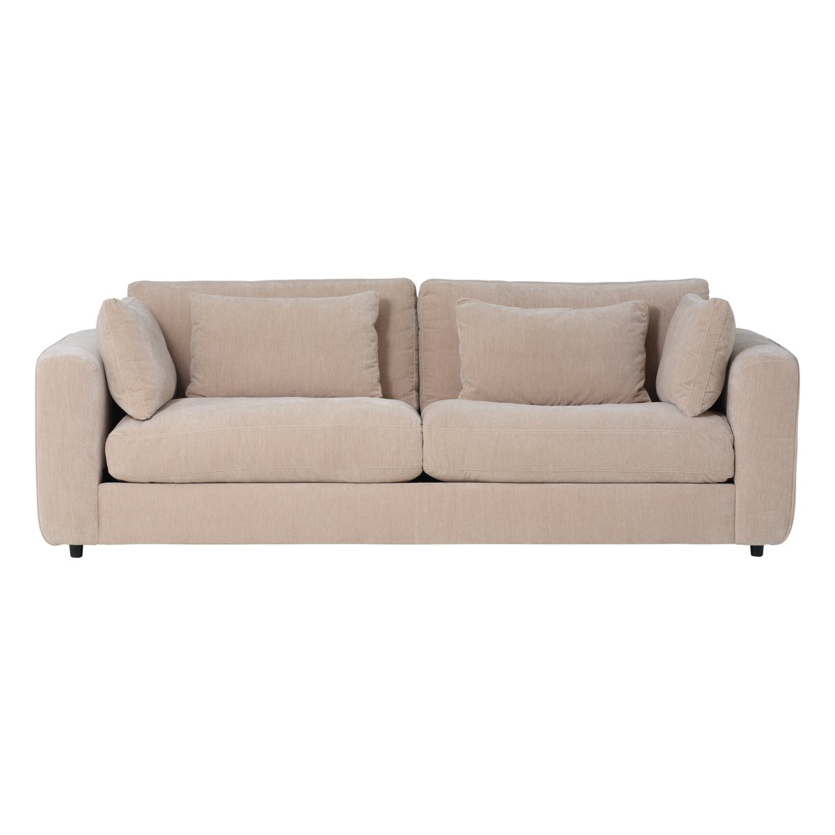 Canapé 3 places en chenille CHUNKY sable, VTWONEN