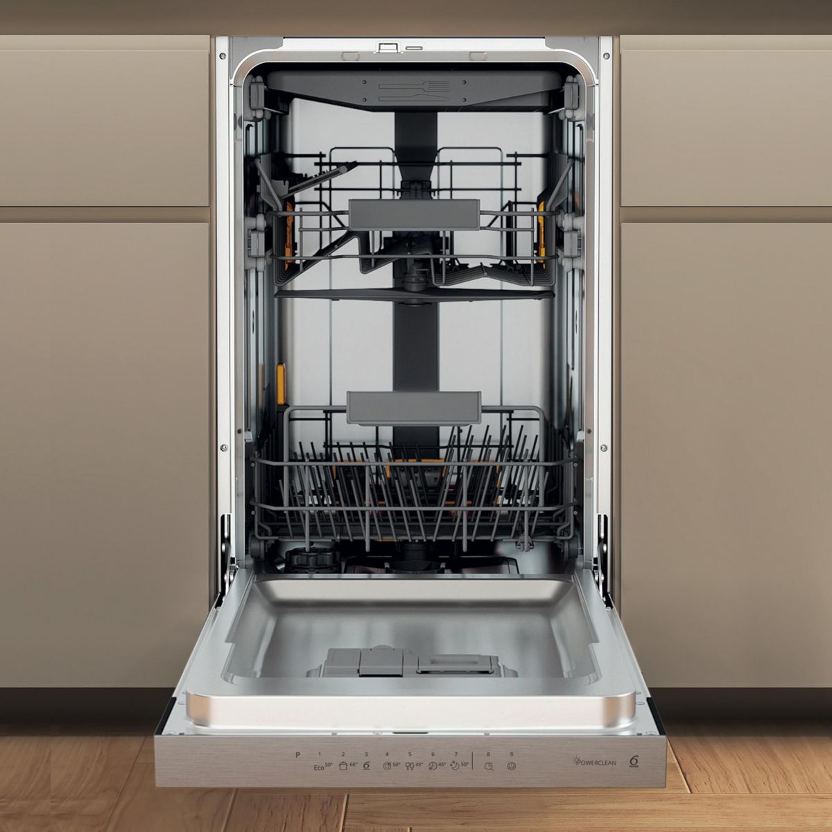 Lave vaisselle encastrable WH6PC11BS7A0 couleur unique, WHIRLPOOL