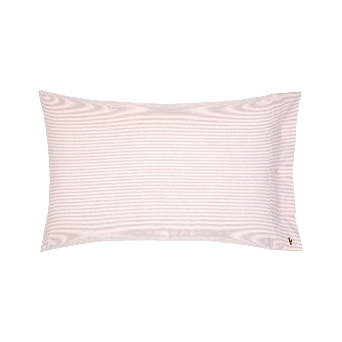 Lot de 2 taies en percale de coton, OXFORD rosette, RALPH LAUREN HOME