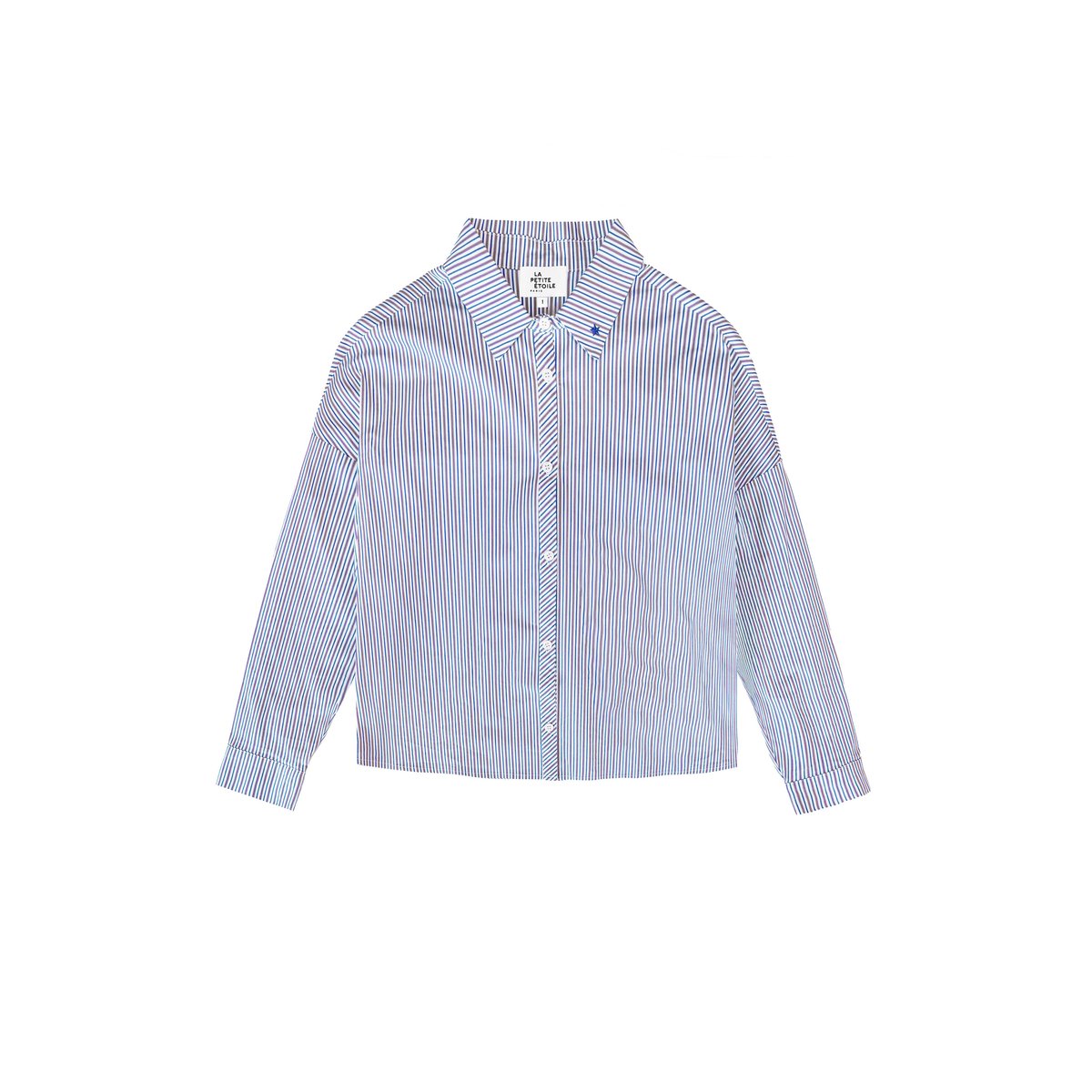 CHEMISE imprimé rayures, marinière CYRA 20-ecru/bleu, LA PETITE ETOILE