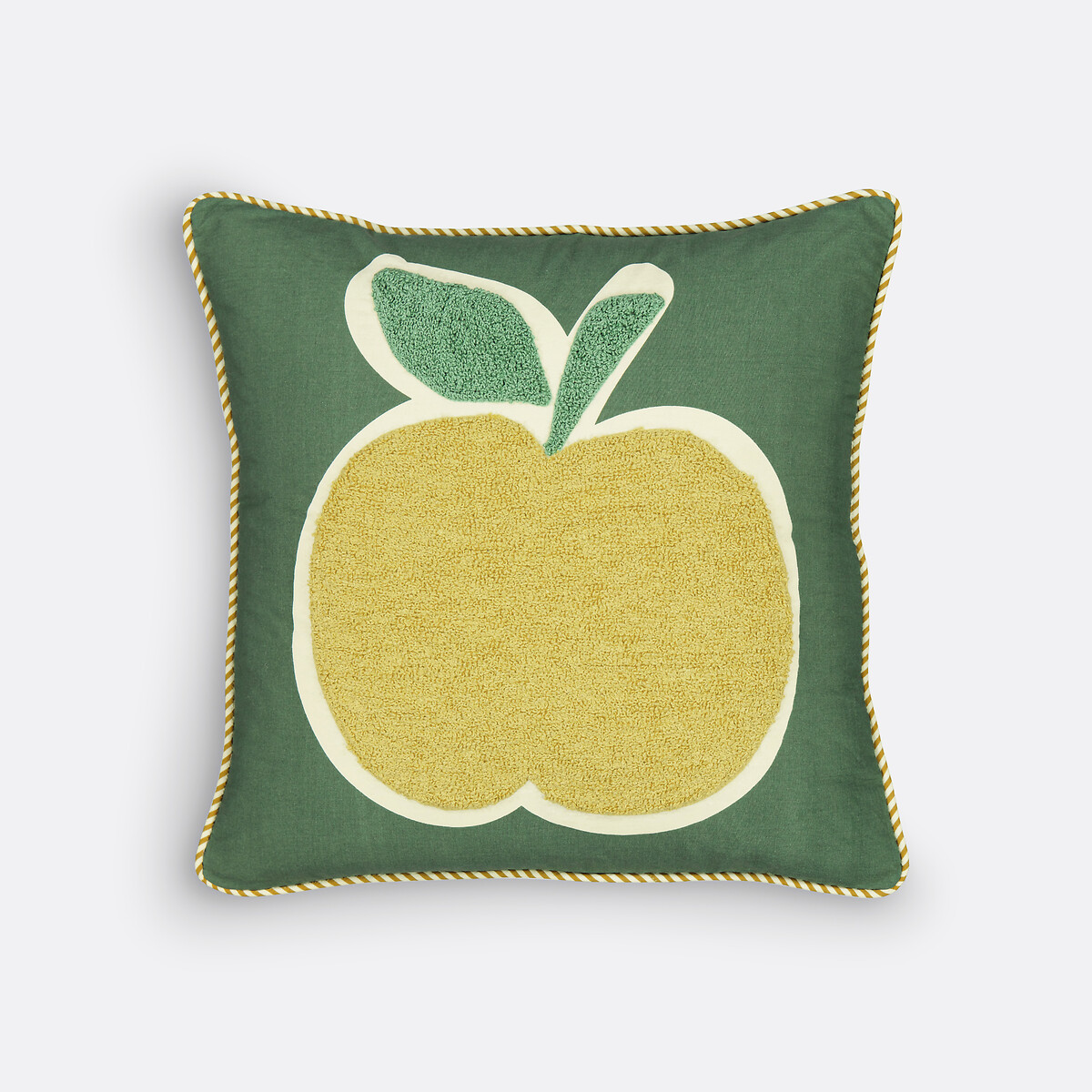 Federa per cuscino 40x40 cm, Pommes verde, LA REDOUTE INTERIEURS