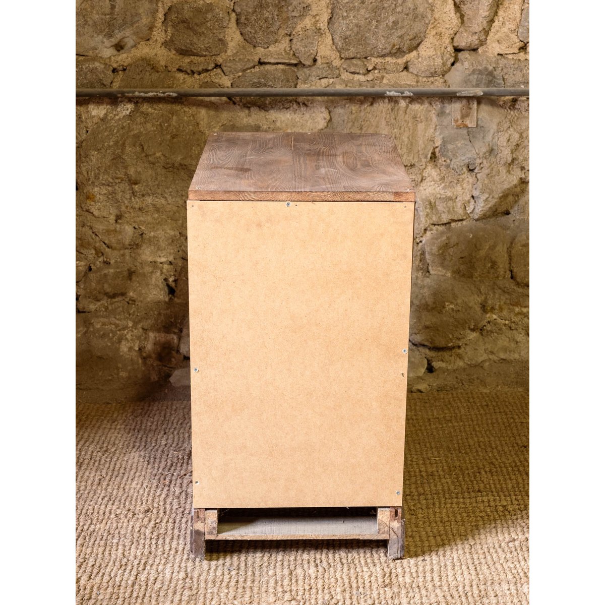 Petite commode en bois Garance N°762 - Bon état bois foncé, DEBONGOUT