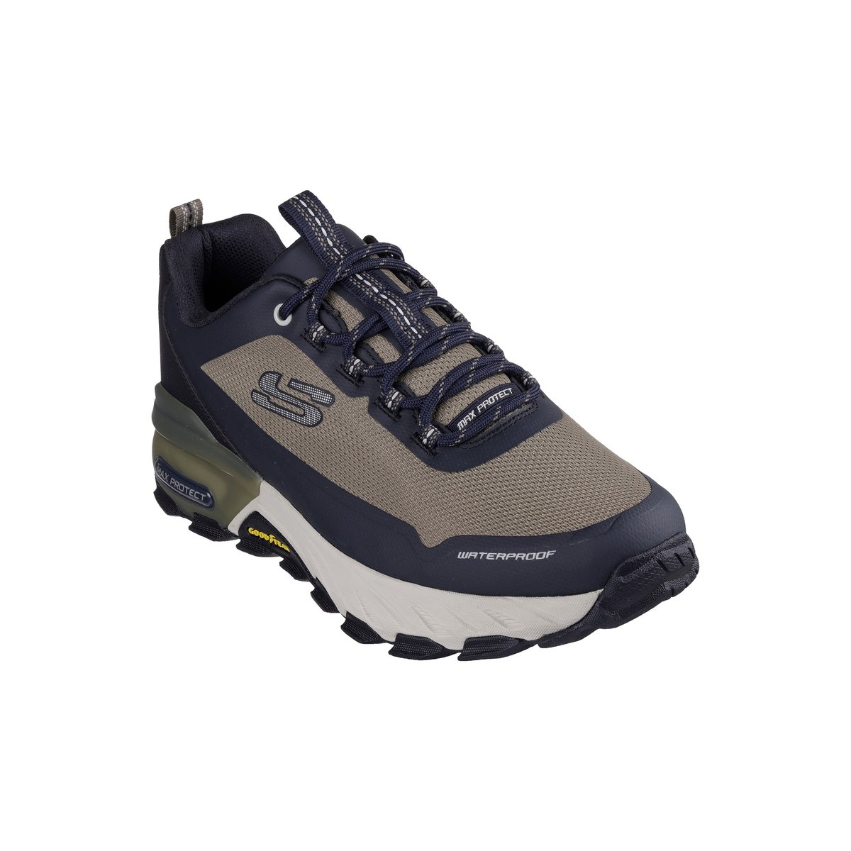 Basket à Lacets Max Protect Fast Track olive/noir, SKECHERS