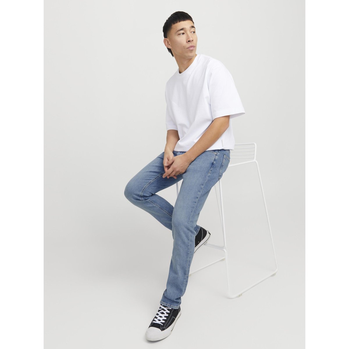 Jean Slim blue denim, JACK & JONES