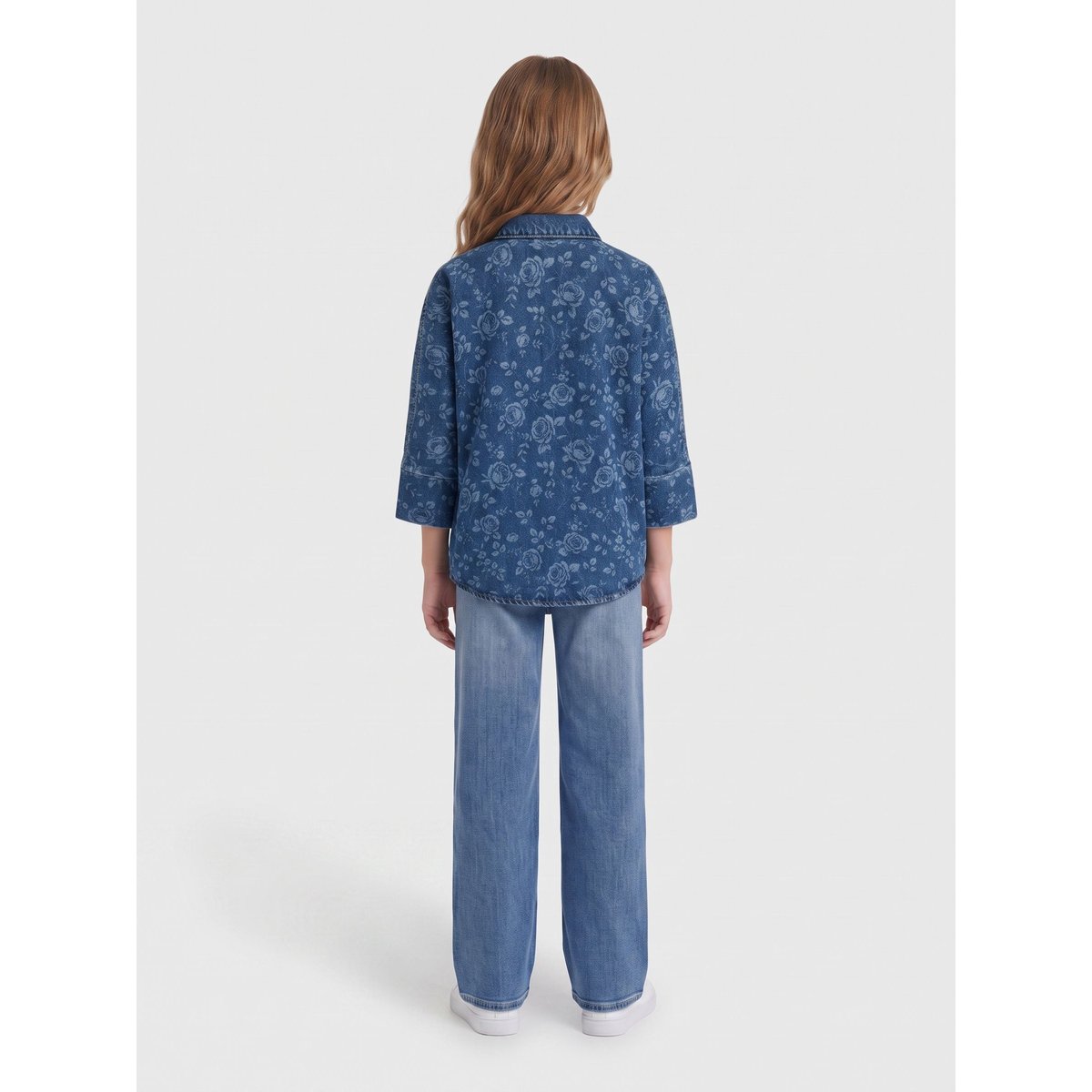 Chemise En Denim medium blue denim, KIDS ONLY
