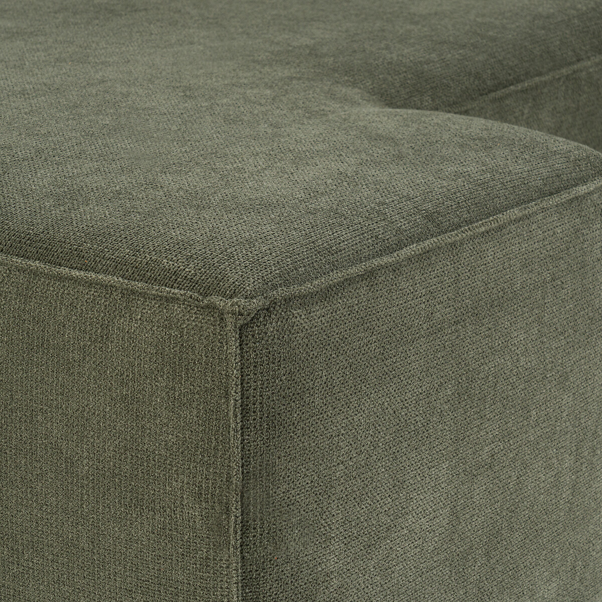 Omvormbare hoekbank in polyester, Ginosa bosgroen, LA REDOUTE INTERIEURS