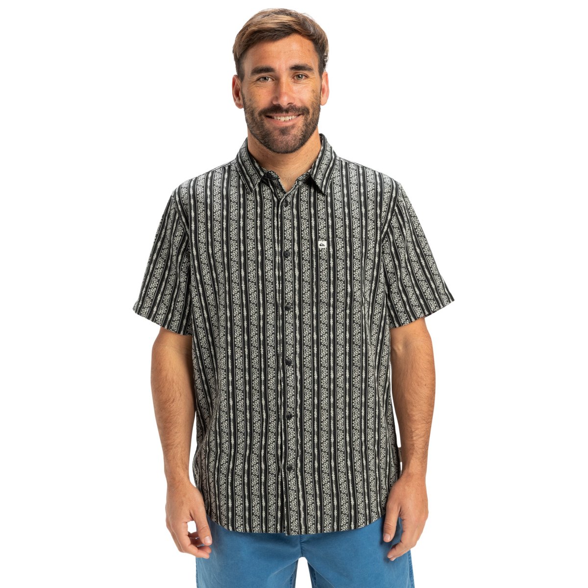Chemise à manches courtes STREET WAY noir black street way, QUIKSILVER