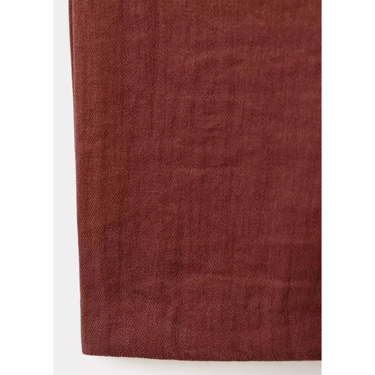 Pantalon palazzo taille haute rouge, MANGO