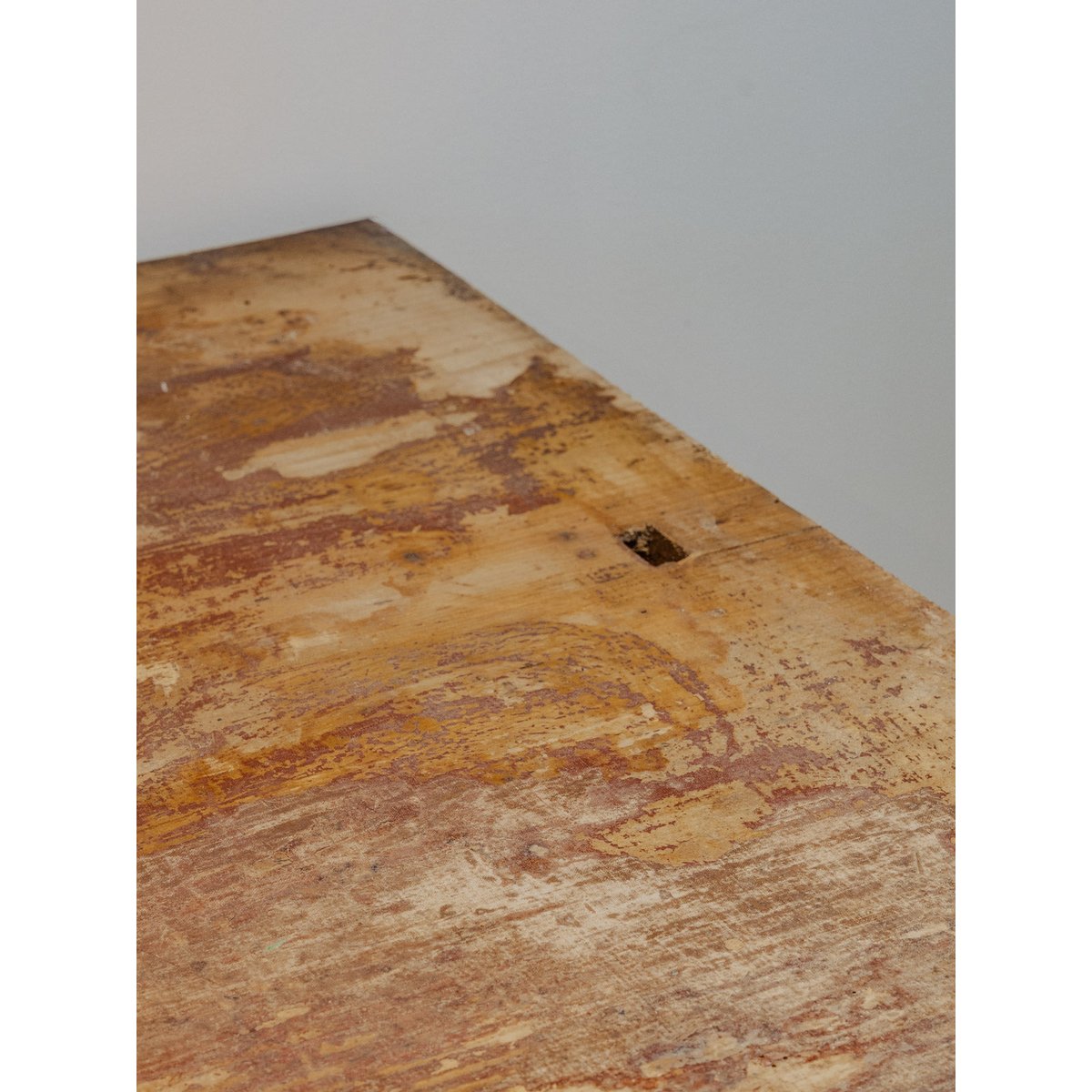 Meuble de métier en bois beige Fernand N°339 - Bon état bois foncé, DEBONGOUT