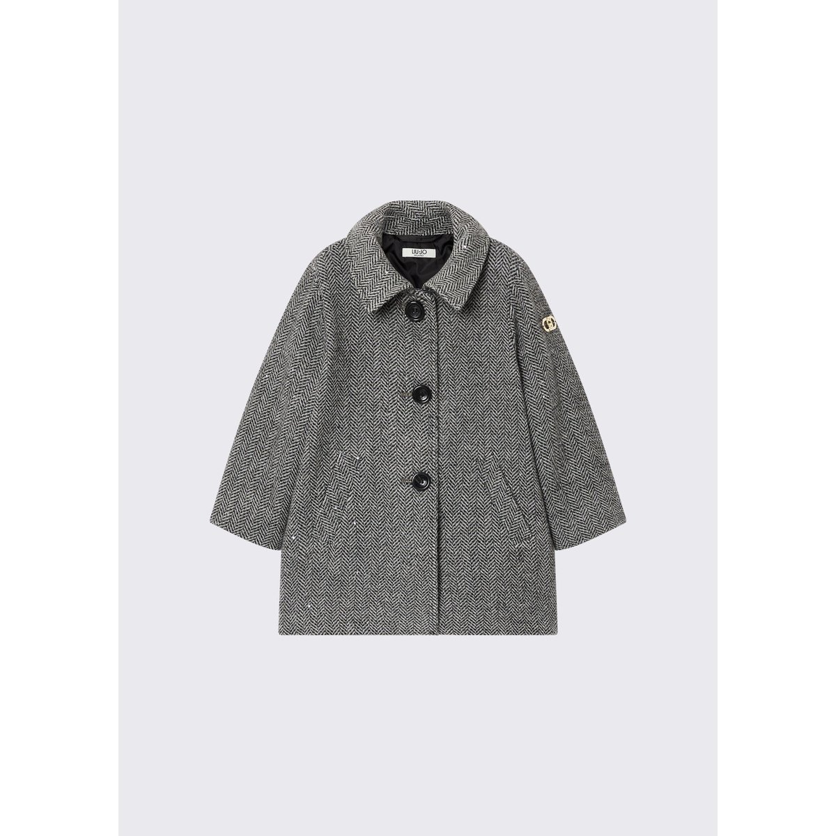 Manteau en tissu spinato gris, LIU JO