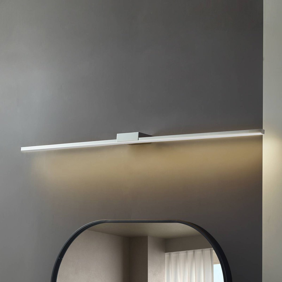 Applique en aluminium moderneLED, Kivana chrome, LUCANDE