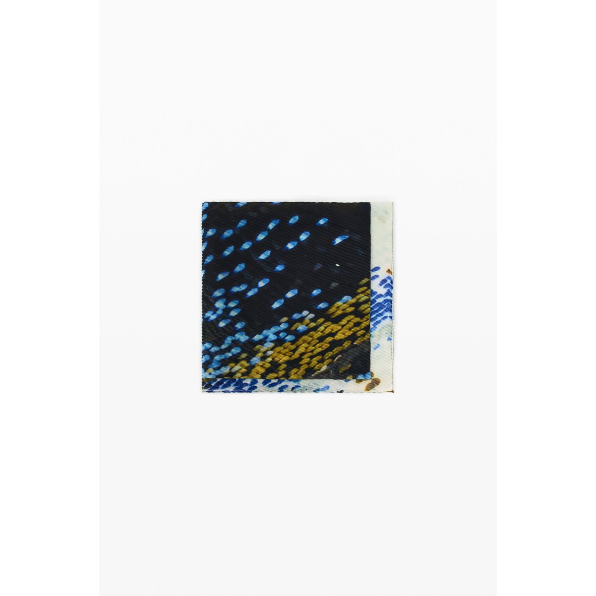 Foulard rectangulaire imprimé noir, DESIGUAL