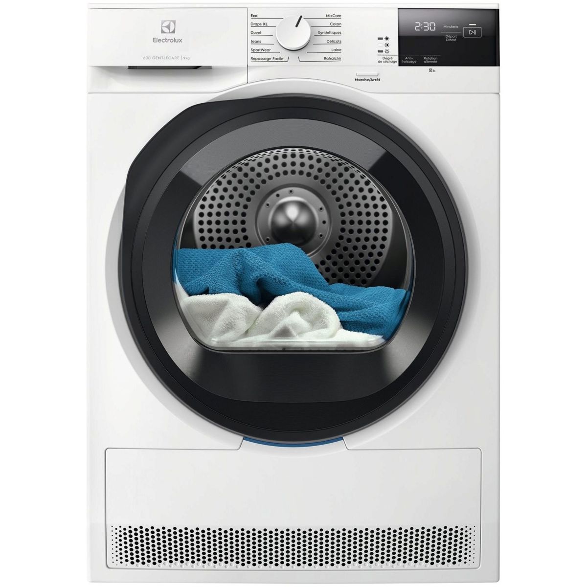 Sèche linge pompe à chaleur EW6HI4936AB couleur unique, ELECTROLUX