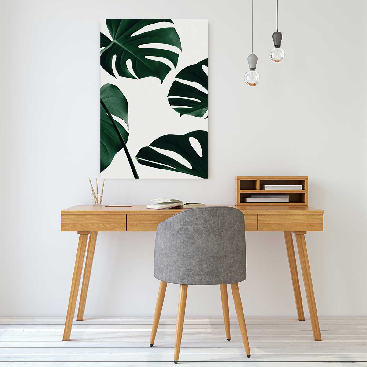 Tableau monstera quattro tableau alu dibond, HEXOA