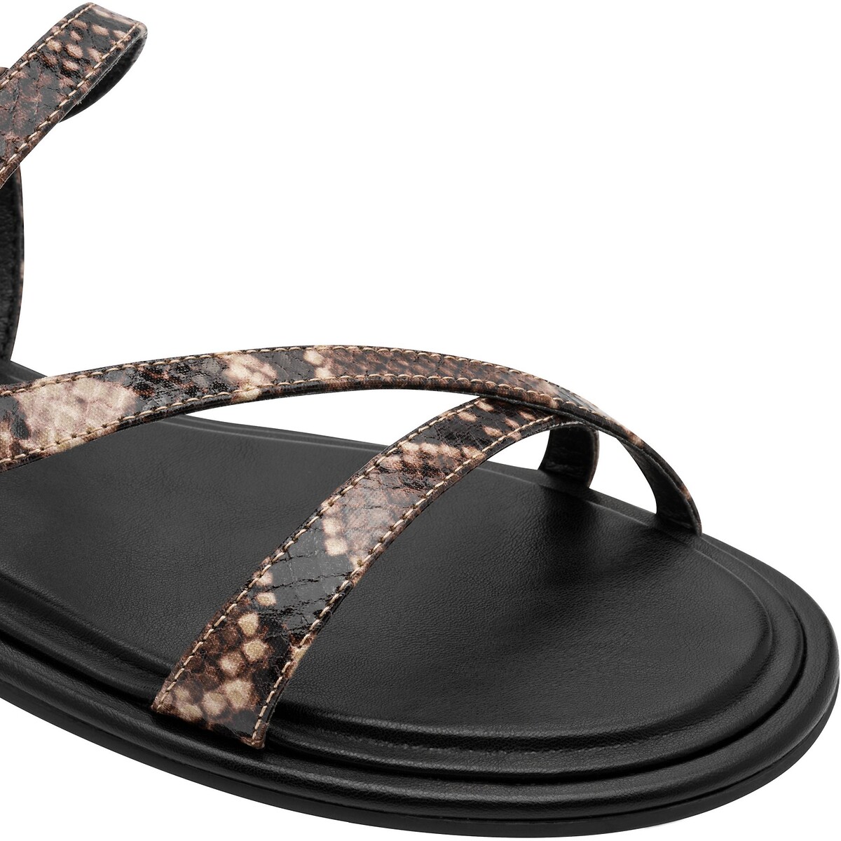 Sandales plates marron, TAMARIS