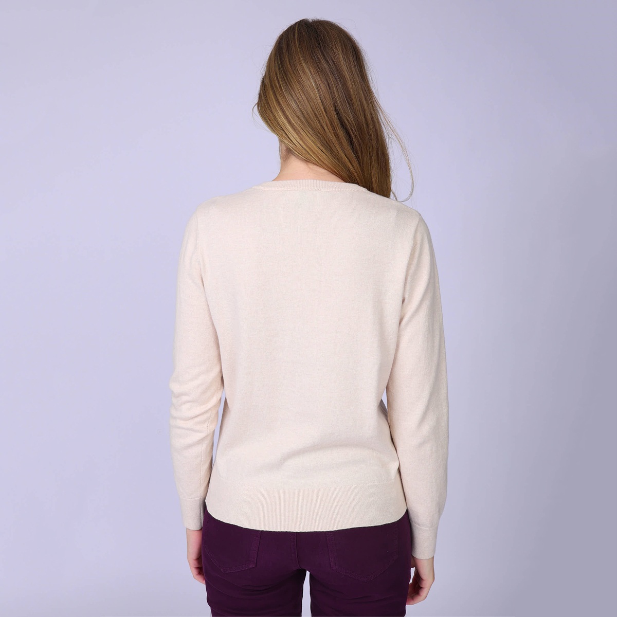 Pull Halexa ecru, MISE AU GREEN