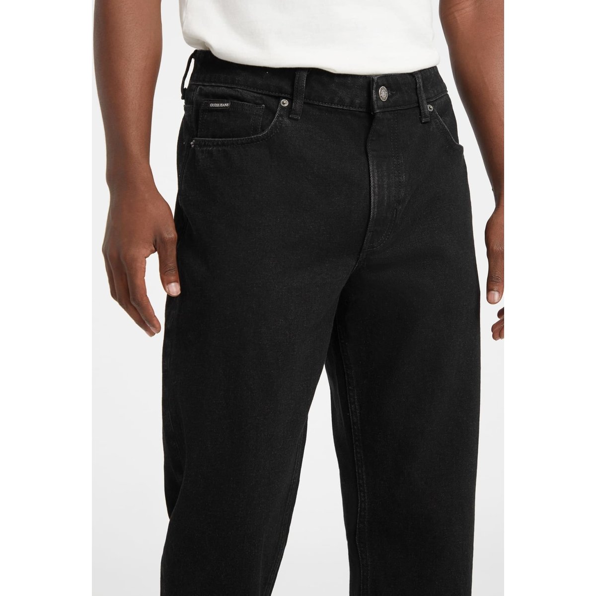 Jean Fuselé Coupe Relax G15 noir, GUESS JEANS