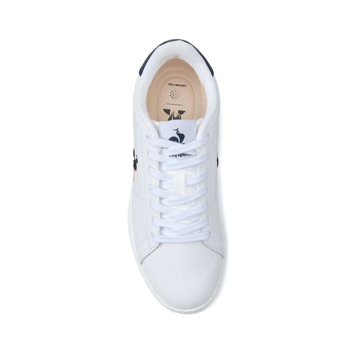 Courtset 2 Leather Trainers white/navy blue, LE COQ SPORTIF