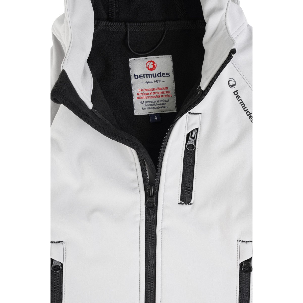 Veste softshell SEAHOOD KIDS granit, BERMUDES