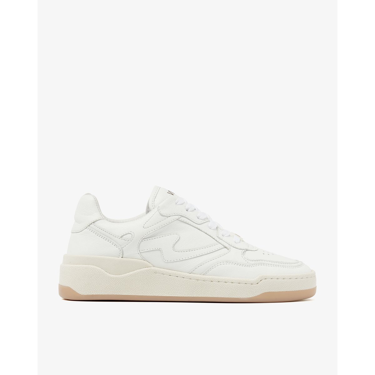Baskets en cuir SAM LEVI blanc, VIA VAI
