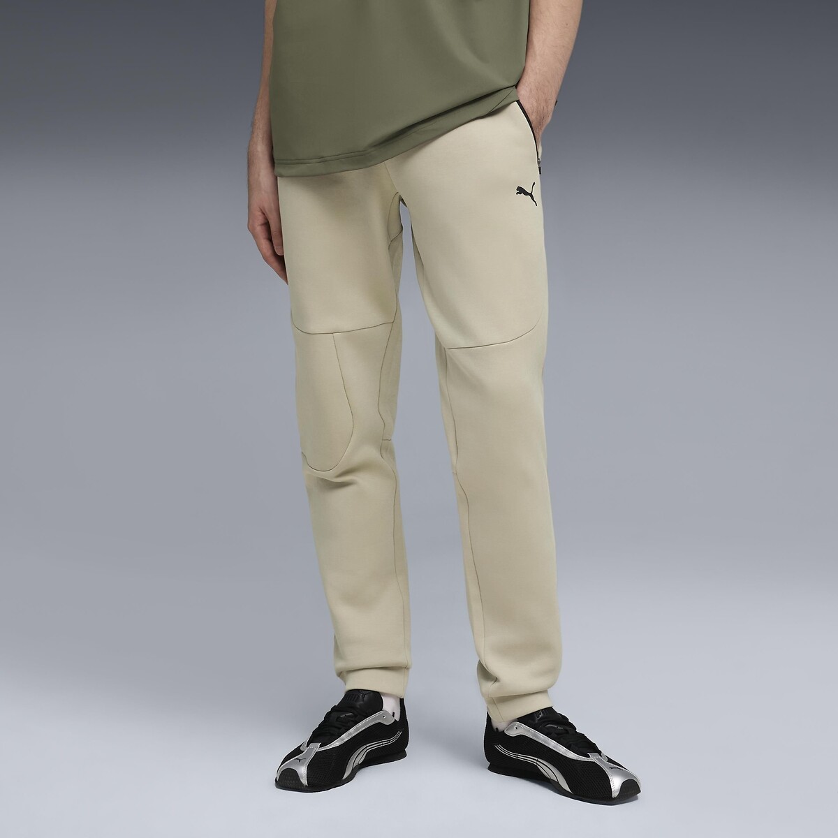 Pantalon de sport PUMATECH beige gris, PUMA