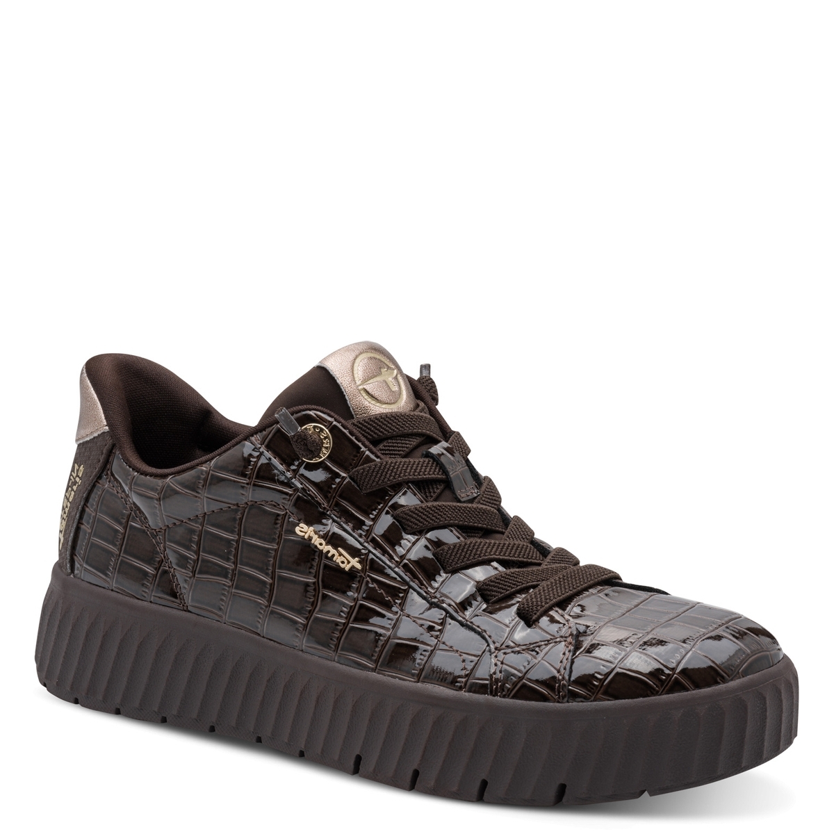 Basket comfort weite marron camel combiné, TAMARIS